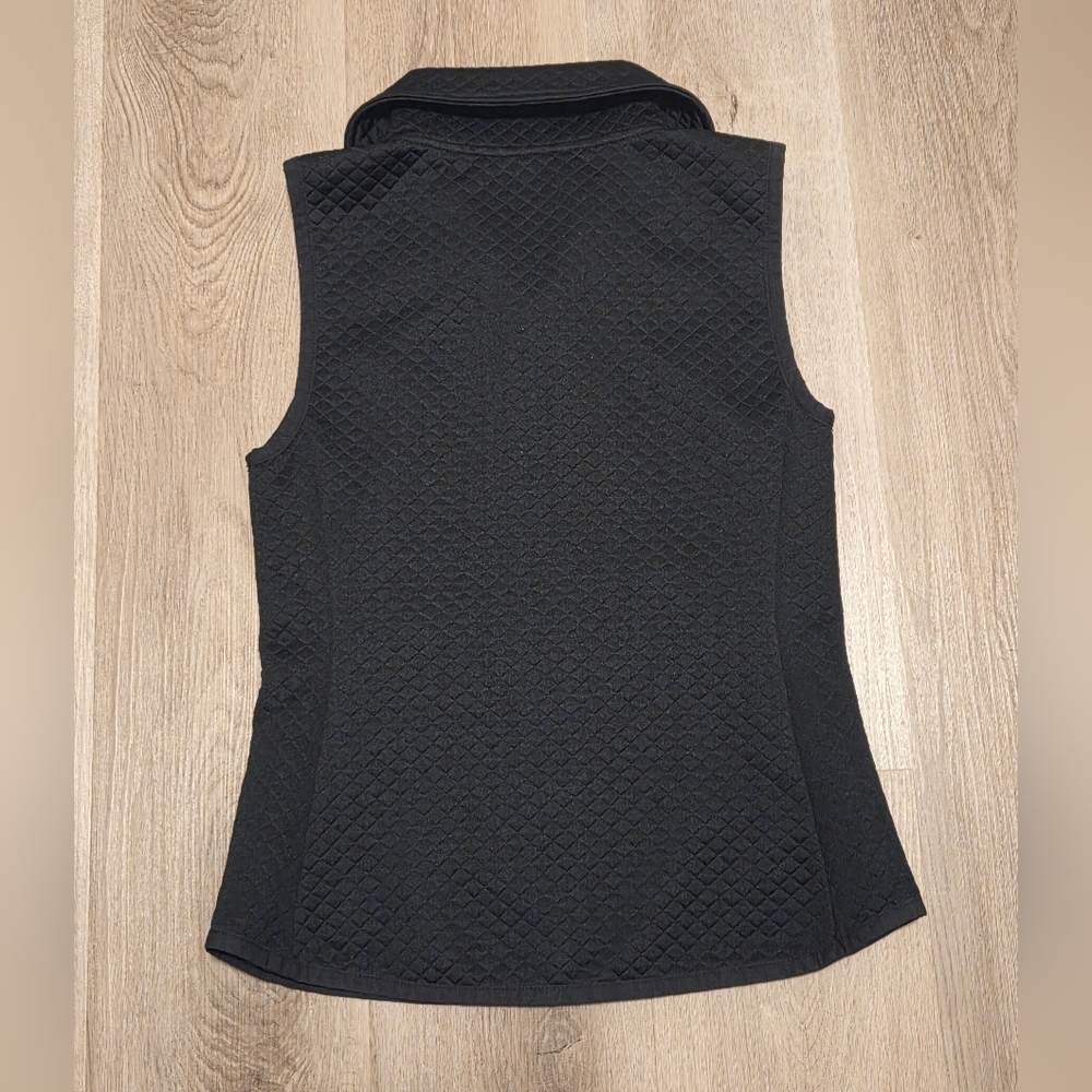 Lauren Ralph Lauren Black Quilted Vest - Picture 3 of 6